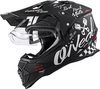 ONeal Sierra Torment S23,  enduro helmet,  color: Matt Black/White,  size: XL