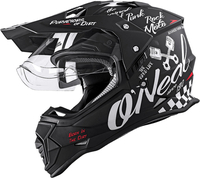 ONeal Sierra Torment S23,  enduro helmet,  color: Matt Black/White,  size: XL