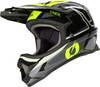 ONeal Sonus Split S23,  bike helmet kids,  color: Black/Grey/Neon-Yellow,  size: M