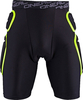 ONeal Trail,  protector pants short,  color: Black/Green,  size: XXL