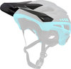ONeal Trailfinder Split S23,  peak,  color: Matt Black/Turquoise,  size: One Size