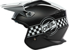 ONeal Volt Cleft,  open face helmet,  color: Matt Black/White,  size: S