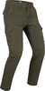 PMJ Aviator,  textile pants,  color: Dark Green,  size: 38