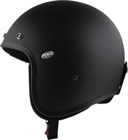 Premier Classic,  jet helmet,  color: Matt-Black,  size: M