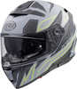 Premier Devil EL,  integral helmet,  color: Matt Grey/Black/Yellow,  size: M