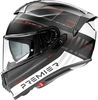 Premier Evoluzione SP,  integral helmet,  color: Matt Black/White/Red,  size: XXL