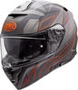 Premier Helmet Devil EL 93 BM XS,  color: Matt Grey/Dark Grey/Orange,  size: L