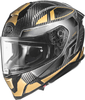 Premier Hyper Carbon TK,  integral helmet,  color: Black/Grey/Gold,  size: XL
