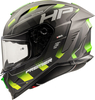 Premier Hyper HP,  integral helmet,  color: Matt Dark Grey/Neon-Yellow/Neon-Green,  size: M