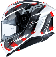Premier Hyper HP,  integral helmet,  color: White/Dark Grey/Red,  size: XL