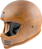 Premier MX Platinum Edition,  integral helmet,  color: Matt-Brown,  size: L