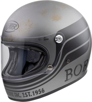 Premier Trophy BTR,  integral helmet,  color: Matt-Grey,  size: XL