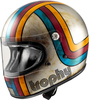 Premier Trophy EX,  full face helmet,  color: Matt Silver/Orange/Red/Blue,  size: L
