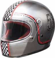 Premier Trophy FL Chromed,  integral helmet