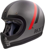 Premier Trophy MX DO,  cross helmet,  color: Matt Grey/Black/Red,  size: XL