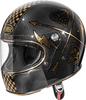 Premier Trophy NX Carbon Chromed,  integral helmet,  color: Black/Gold,  size: XS