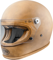 Premier Trophy Platinum Edition BOS,  integral helmet,  color: Matt-Light Brown,  size: XS