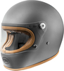 Premier Trophy Platinum Edition,  integral helmet,  color: Matt-Grey,  size: S
