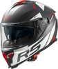 Premier Typhoon RS,  integral helmet,  color: Matt Black/White/Red,  size: M
