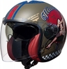 Premier Vangarde Pin up,  jet helmet