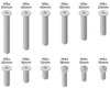 Quad Lock Screws,  replacement set