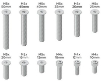 Quad Lock Screws,  replacement set