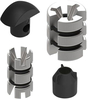 Quad Lock Stem Mount,  repacement clamps