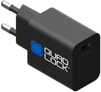 Quad Lock USB-C,  EU power adapter