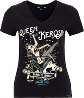 Queen Kerosin Mans Ruin,  t-shirt women