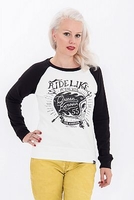 Queen Kerosin Ride Like A Devil,  pullover women