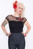 Queen Kerosin Roses,  t-shirt women