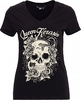 Queen Kerosin Skull Rose,  t-shirt women