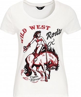 Queen Kerosin Wild West,  t-shirt women