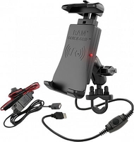 Ram Mount Quick-Grip Wireless Motorbike 2,  charging holder