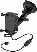 Ram Mount Tough-Charge X-Grip Car,  charging holder