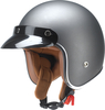 Redbike RB-756 Titanium,  jet helmet,  color: Silver,  size: XL
