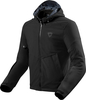 Revit Afterburn H2O,  textile jacket waterproof,  color: Black,  size: S