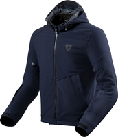 Revit Afterburn H2O,  textile jacket waterproof,  color: Dark Blue,  size: S
