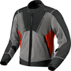 Revit Airwave 4,  textile jacket,  color: Dark Grey/Black/Red,  size: L
