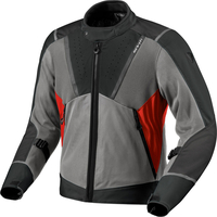 Revit Airwave 4,  textile jacket,  color: Dark Grey/Black/Red,  size: L