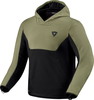 Revit Andon Hoodie,  textile jacket,  color: Black/Olive,  size: L