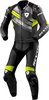 Revit Apex,  leather suit 2pcs. perforated,  color: Black/Neon-Yellow/White,  size: 52