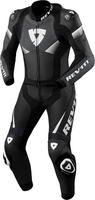 Revit Argon 2,  leather suit 2pcs. perforated,  color: Black/White,  size: 56