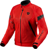 Revit Control Air H2O,  textile jacket waterproof women,  color: Red/Black,  size: 46