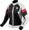 Revit Control Air H2O,  textile jacket waterproof women,  color: White/Black,  size: 46
