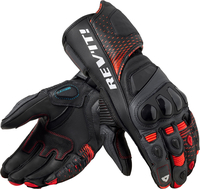 Revit Control,  gloves,  color: Black/Neon-Red,  size: XL
