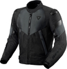 Revit Control H2O,  textile jacket waterproof,  color: Black/Dark Grey,  size: XL