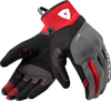 Revit Endo,  gloves,  color: Grey/Red/Black,  size: 3XL
