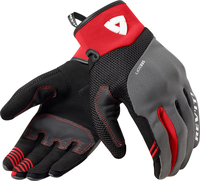 Revit Endo,  gloves,  color: Grey/Red/Black,  size: XXL