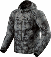 Revit Flare 3 H2O,  textile jacket waterproof,  color: Dark Grey,  size: XL